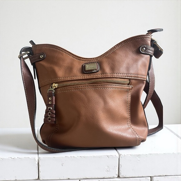 b.o.c. Handbags - b.o.c. Tan and Brown Leather Handbag​